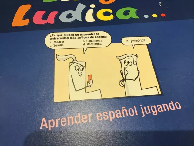 Lingua Ludica - Aprender espanol Jugando Lernspiel Spanisch Verbessern NEUw 2