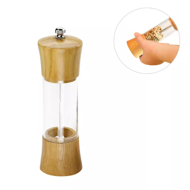 Organizador de soporte de pimienta Peppermills contenedor negro