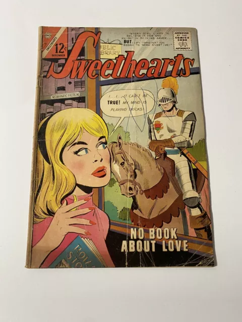 SWEETHEARTS #85 Charlton Comics 1965 Silver Age romance Love Story