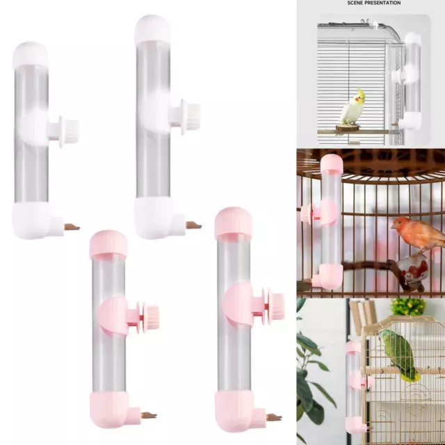 Abreuvoir à oiseaux Portable, accessoire de Cage à oiseaux, distributeur d'eau