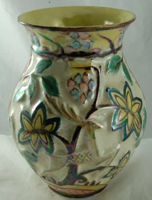 Vintage Crown Devon Lustre Vase