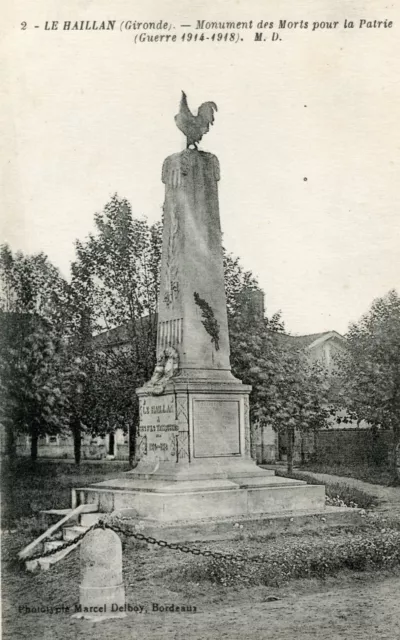 *28774 cpa 33 Le Haillan - Monument aux Morts