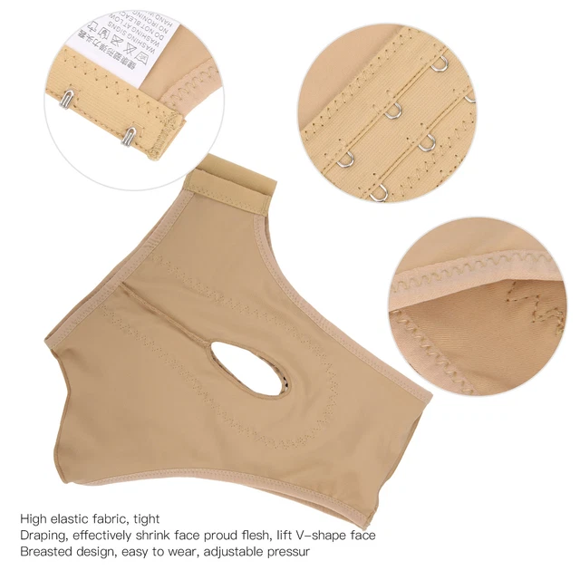 Polyurethane Slimming Band Lift Up Thin V Shape Face Chin Cheek Belt Strap Ca