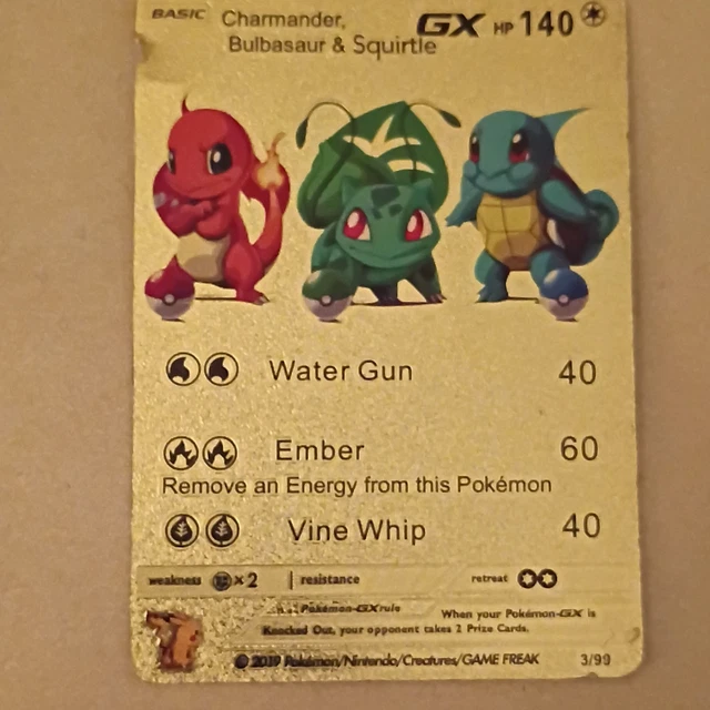 Bulbasaur Charmander Squirtle Gx FOR SALE! - PicClick Bulbasaur Charmander Squirtle Gx FOR SALE! - PicClick