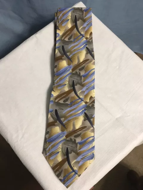 Pastel Multi-Colored J. GARCIA  ZOOT Collection Fifteen 15 Tie