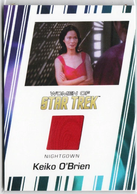 WOMEN OF STAR Trek 50th Anniversary Costume RC14 Rosalind Chao as Keiko ...