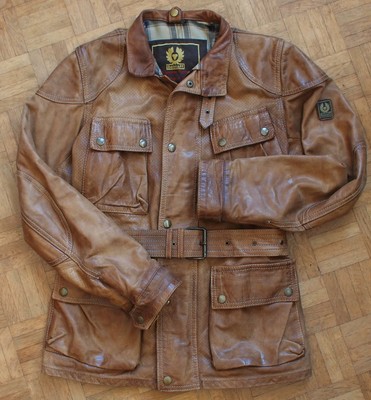 perforated leather motorcycle jacket 