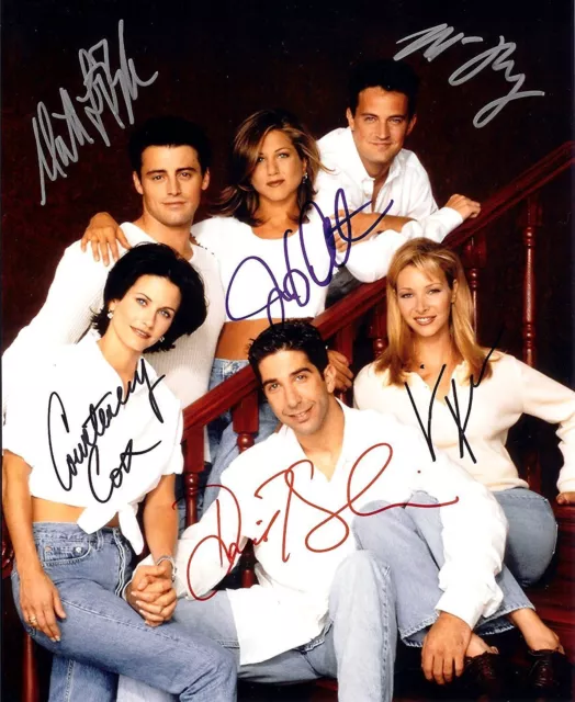 Friends Cast 8X10 Autograph Celebrity Photo Signed Picture *REPRINT*