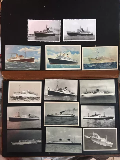 Lot 14 Cpa Anciennes Neuves Compagnies Maritimes De Navigation