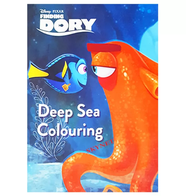 Disney Pixar Fundstücke Dory Tiefsee Malbuch A4 KINDER JUNGEN MÄDCHEN KINDER