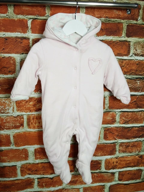 Giubbotto Bambino Pacchetto Età 3-6 Mesi Cura Madre M&S Next Babygro Rosa Coniglio 68Cm 2