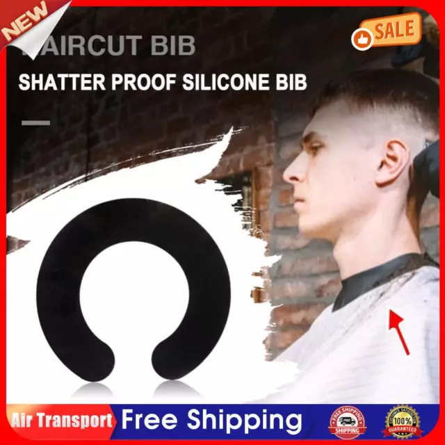 Silicone Pad Haircut Neck Collar Foldable Durable Shoulder Pads for Salon Home A