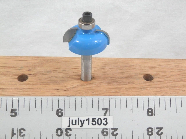 (1) NEW  5/16" Radius Cove Edge Profile Carbide Tipped Router Bit Classical w2