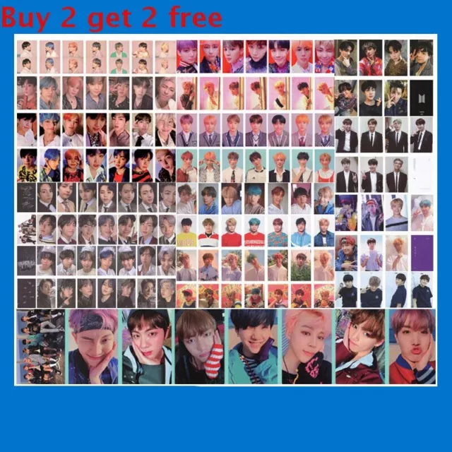 7-9pcs/Set For BTS Lomo Card BANGTAN BOYS J-HOPE SUGA JIMIN HD Photo Collection