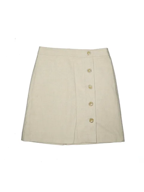 Ann Taylor LOFT Girls Brown Skirt 4