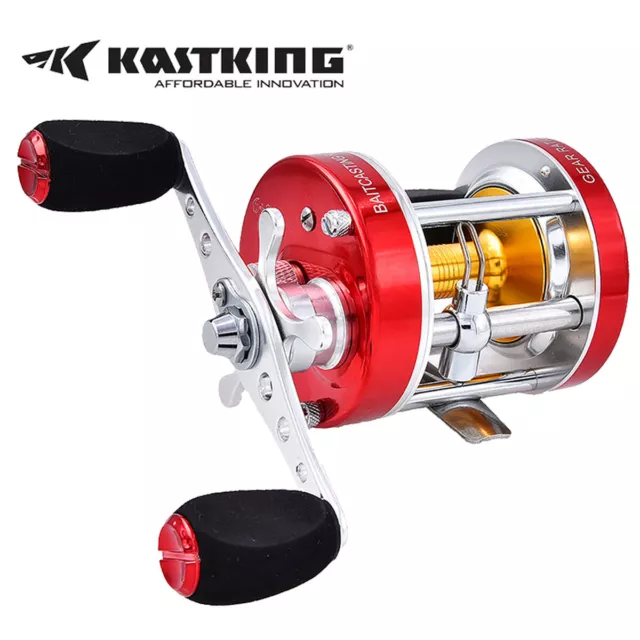 KastKing Rover Round Baitcasting Reel, Left Handed Fishing Reel,Rover70