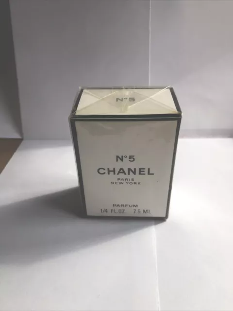 Vintage CHANEL NO 5 Parfum 1/4 fl.oz./ 7.5 ML. SEALED Perfume