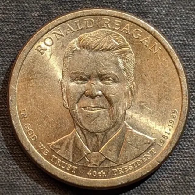 Ronald Reagan - 2016-P Presidential Dollar