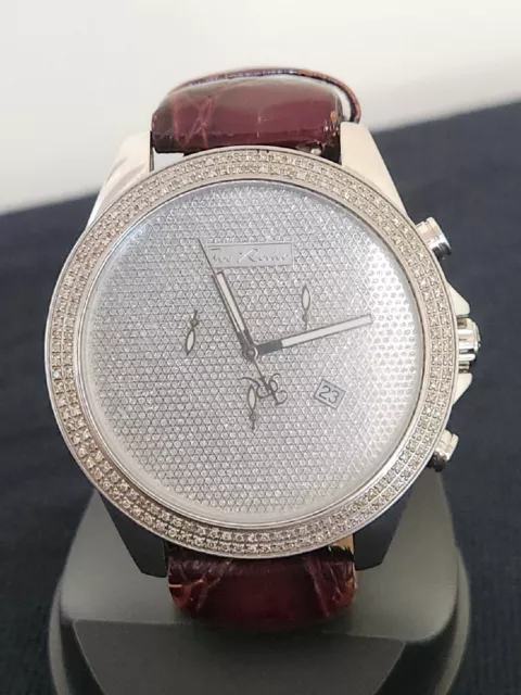 Mens Joe Rodeo / Arctica Real Diamond Watch Glory Case Dial 3 CT Of Diamonds Mens Joe Rodeo / Arctica Real Diamond Watch Glory Case Dial 3 CT Of Diamonds