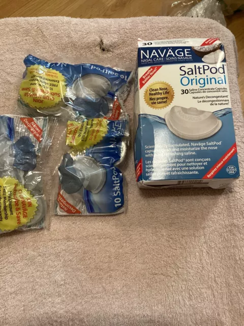 NAVAGE ORIGINAL SALTPOD ONE PACK Original SaltPod 30 SaltPods 1 pack