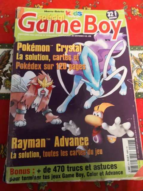 Magazine Kids Mania Special Gameboy N°6 Pokémon Crystal