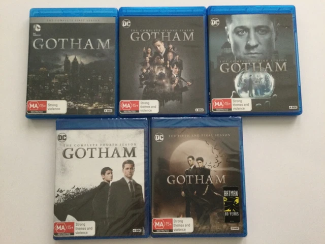Gotham Complete Series Seasons 1 - 5 Blu-Ray Region B