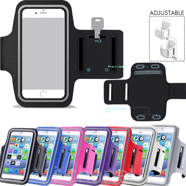 For iPhone 12 11 PRO XS MAX Sports Running Jogging Gym Armband Phone Holder