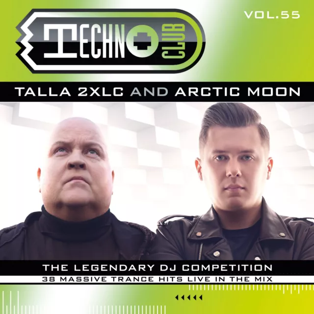 CD Techno Club Vol.55 By Talla 2XLC & Arctic Moon 2CDs