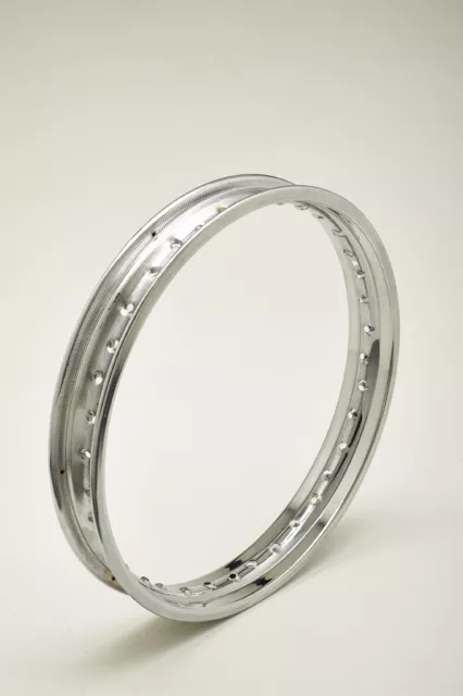 Wheel Rim Chrome Acier 1,85 x 18 Holes 40 New