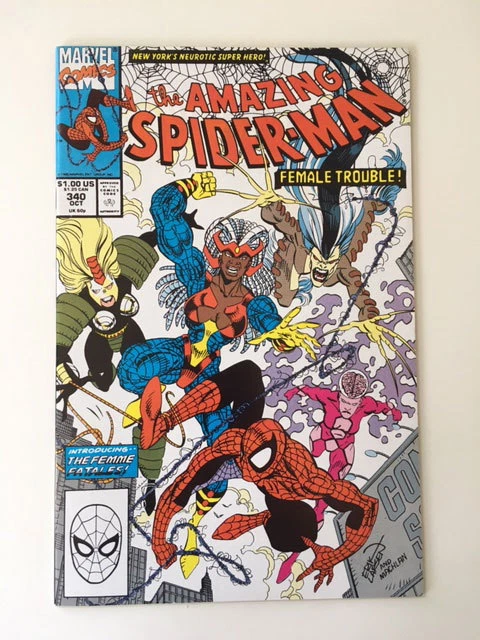 Amazing Spider-Man Vol1 #340 Marvel Comics Oct 1990 Larsen Michelinie VF/NM BIN