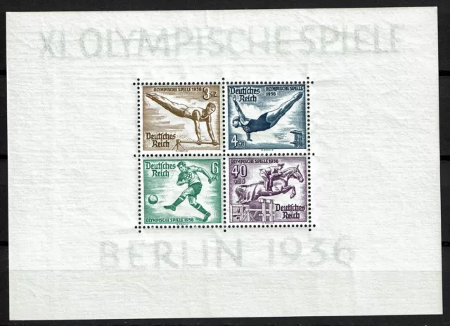 Deutsches Reich Block 5 postfrisch, geprüft Schlegel BPP, Mi. 140,-