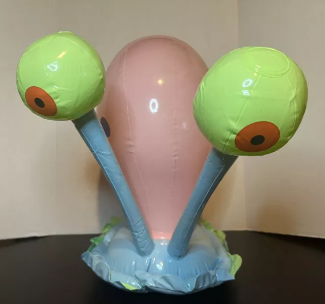 VTG Kids Kraze  SpongeBob Inflatable Gary the Snail 20" Figure 2002
