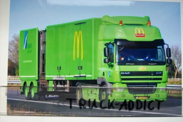 Truck Photo, Lkw Foto, DAF CF Müllwagen Sattelzug, McDonalds