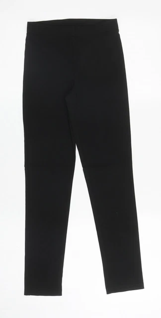 Pantaloni Capri neri in viscosa George per bambina taglia 8-9 anni L24 con pullover normale