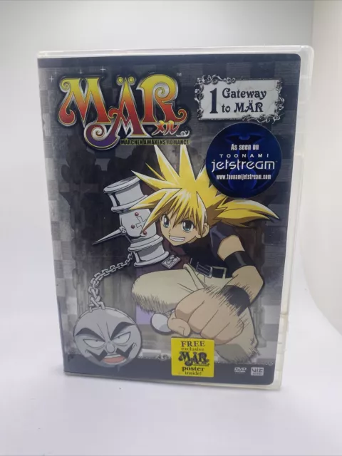 MÄR Marchen Awakens Romance ,Vol.1: Gateway to MÄR (DVD, 2007) Viz Media ,Poster