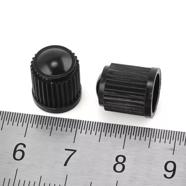 100Pcs Car Truck Bicycle Motorcycle Tire Tyre Air Wheel Valve Stem Cap Plastic