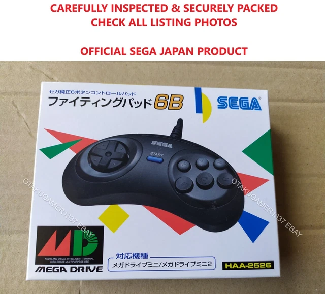 SEGA MEGA DRIVE Mini 2 Fighting Pad 6B HAA-2526 Controller Manette NOT ...