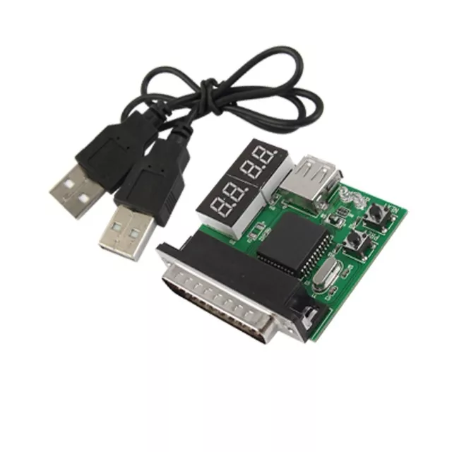 Laptop MINI PCI LPT 4 Digital Tester POSTLEITZAHL Karte