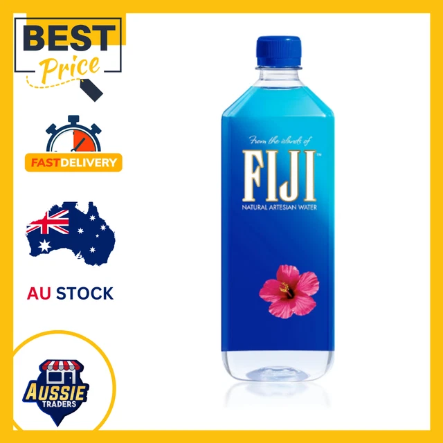 FIJI Natural Artesian Water 1Lt x 12 FAST FREE SHIPPING AU