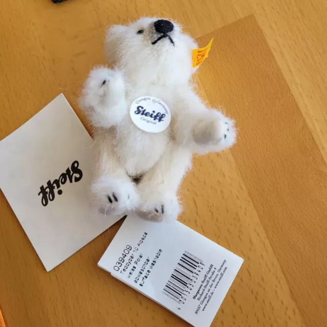Steiff Miniatur Teddy Polar alpaca 039409 10cm