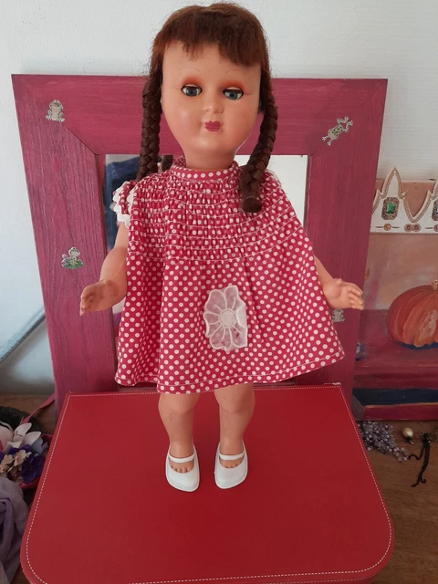 Ancienne poupée UNIS FRANCE 42 Cm No Gégé Bella SFBJ