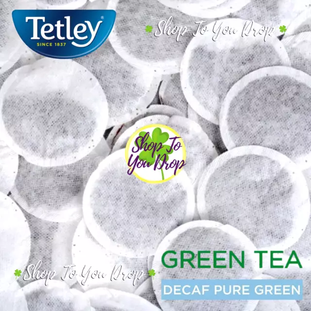 Tetley Pure Green Tea, 40-Count Tea Bags (Pack of 6)