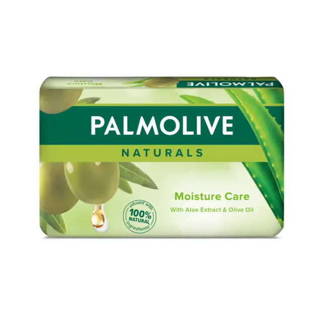 Palmolive Naturals Stück Seife Feuchtigkeitspflege mit Aloe und Olive, 4... 2