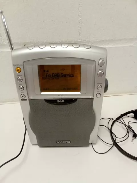 Roberts RD-1 DAB Radio With Pause Plus Recording Facility