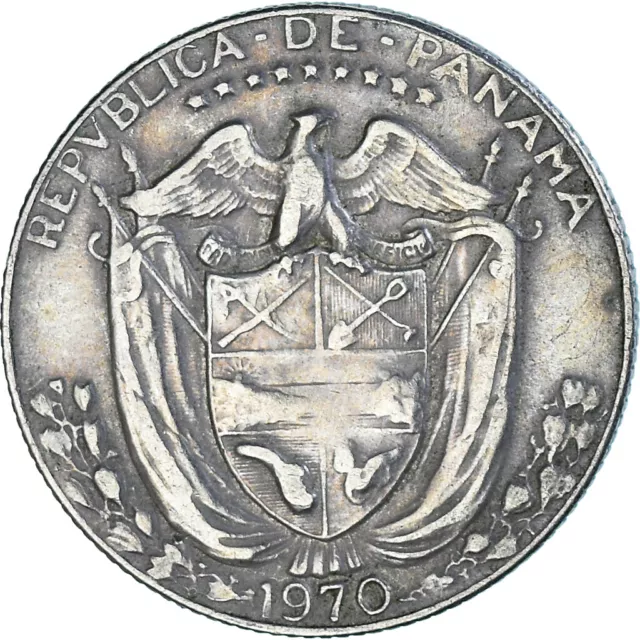 [#1354750] Monnaie, Panama, 1/4 Balboa, 1970