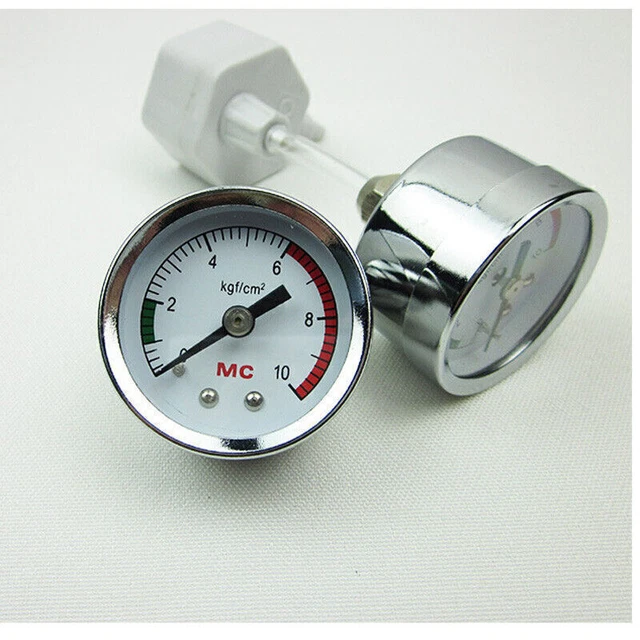 CO2 PRESSURE GAUGE Carbon Dioxide Generator System Aquarium Fish Tank