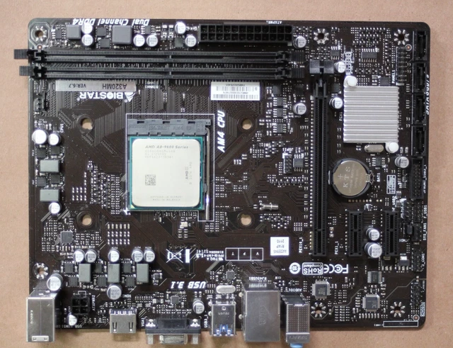 Motherboard Amd A8 9600 Ghz Am4 A8 9600 B450 A8 9600 Cpu
