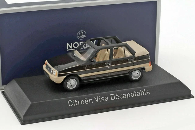 CITROEN VISA 11 RE 1981 Bordeaux NOREV 1:43 de reference 151504