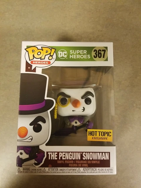 Funko POP! DC Super Heroes The Penguin Snowman #367 Hot Topic Exclusive