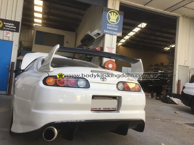 Aileron Arrière Fibre De Carbone Style TRD Pour Toyota Supra MK4 1993-2002 - Spoiler Coffre